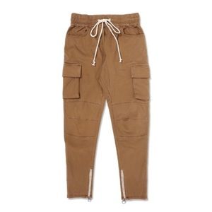 Extra Butter Jones Cargo Pants - Camel Small